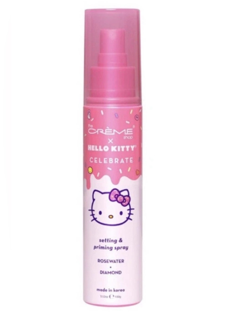 The Creme Shop × Hello Kitty Celebrate Setting & Priming Spray Brand New Sealed.